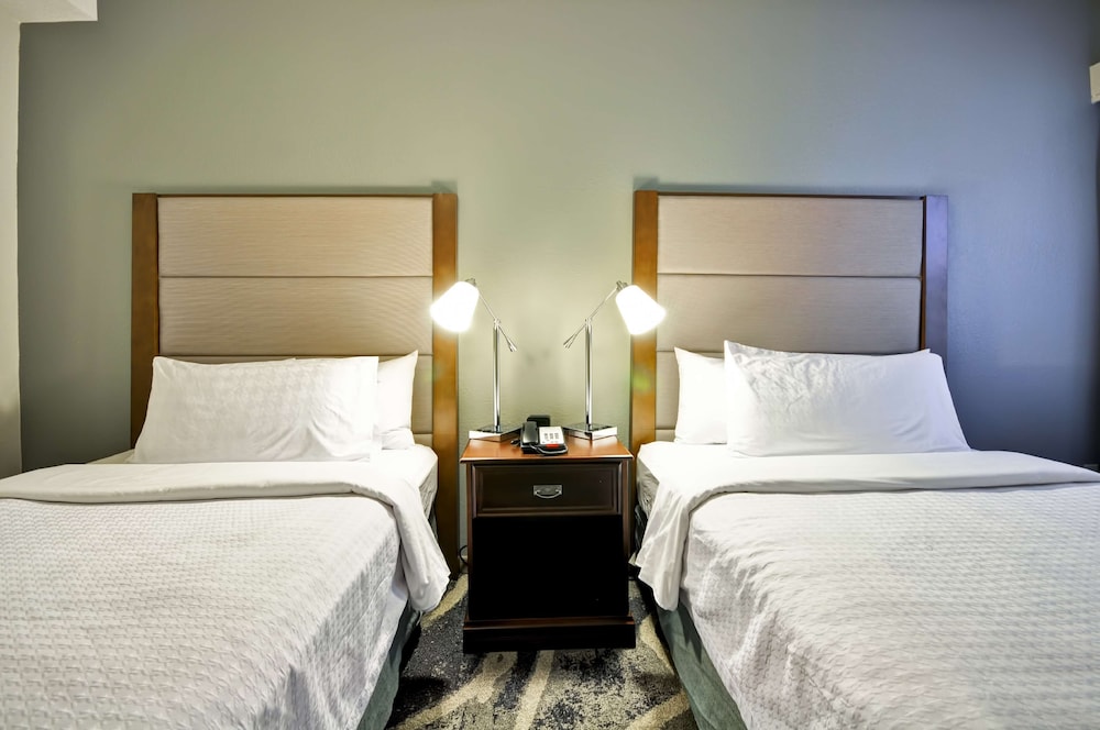 Suite, 2 Double Beds, Accessible (Mobility & Hearing, Roll-in Shower) - Photo 1