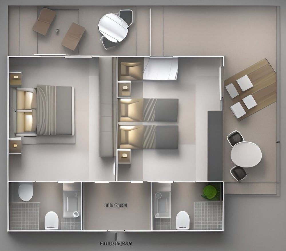 Family Suite, 2 Bedrooms, Patio, Ground Floor, photo 6