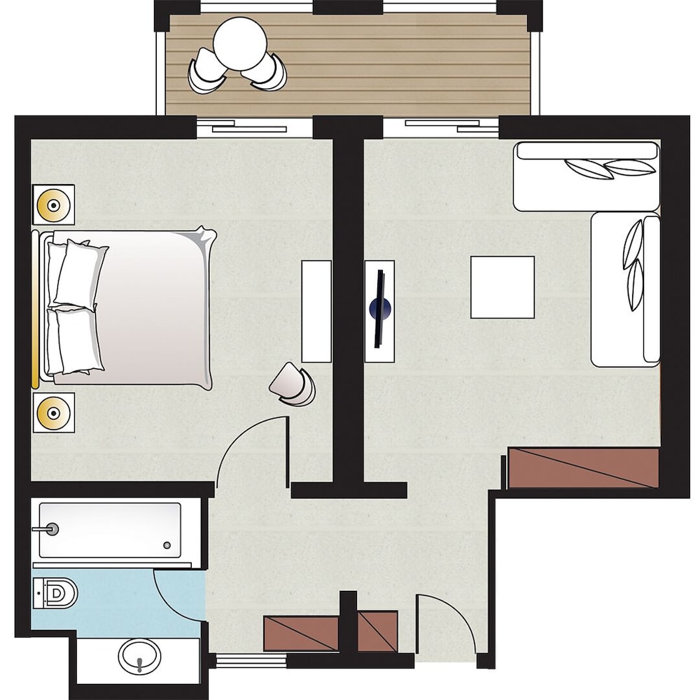 Family Suite Side Sea View