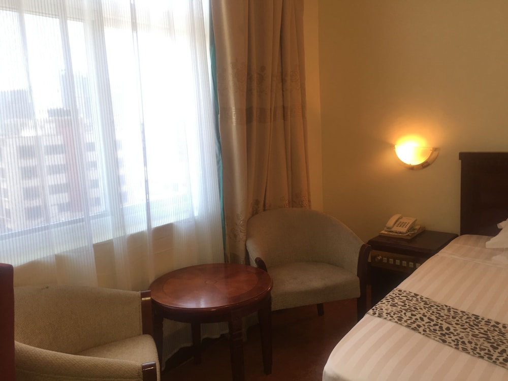 Standard Double Room, 1 King Bed, Smoking, City View