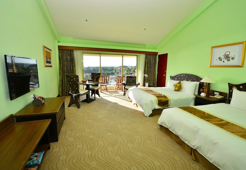 Exclusive Room, 2 Double Beds, Ocean View