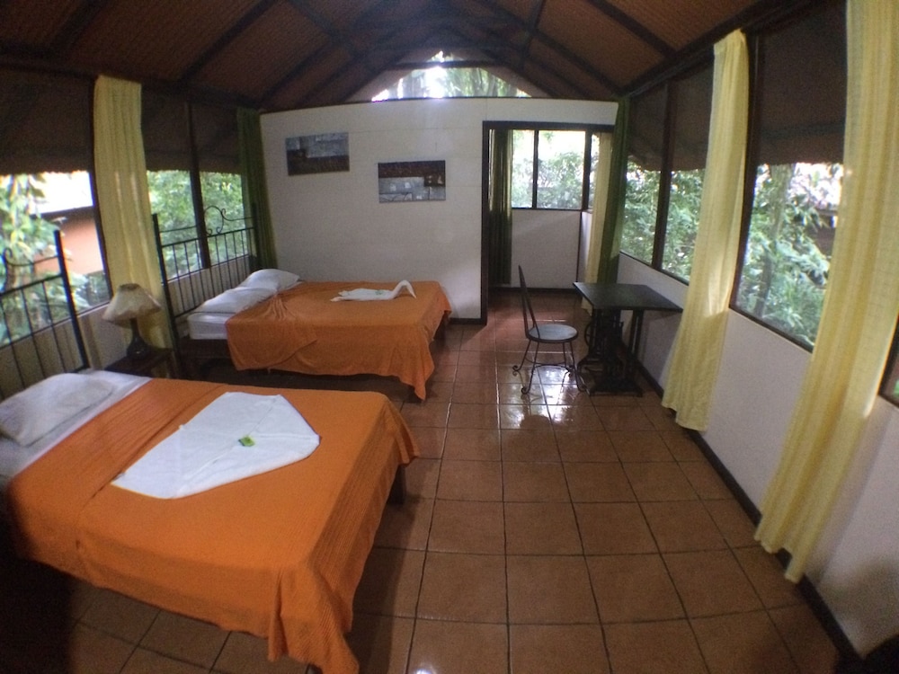 Cabin, Balcony, Garden View