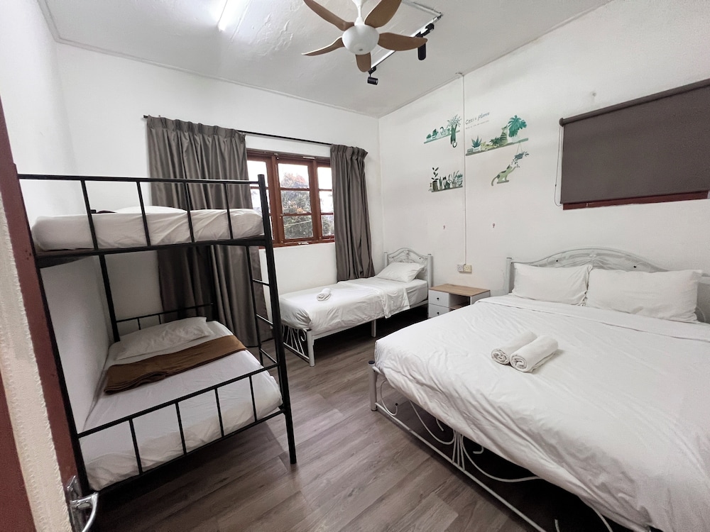 Family Room, Shared Bathroom