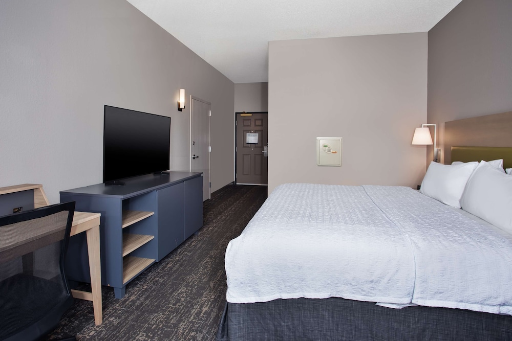 Room, 1 King Bed, Refrigerator & Microwave photo 1