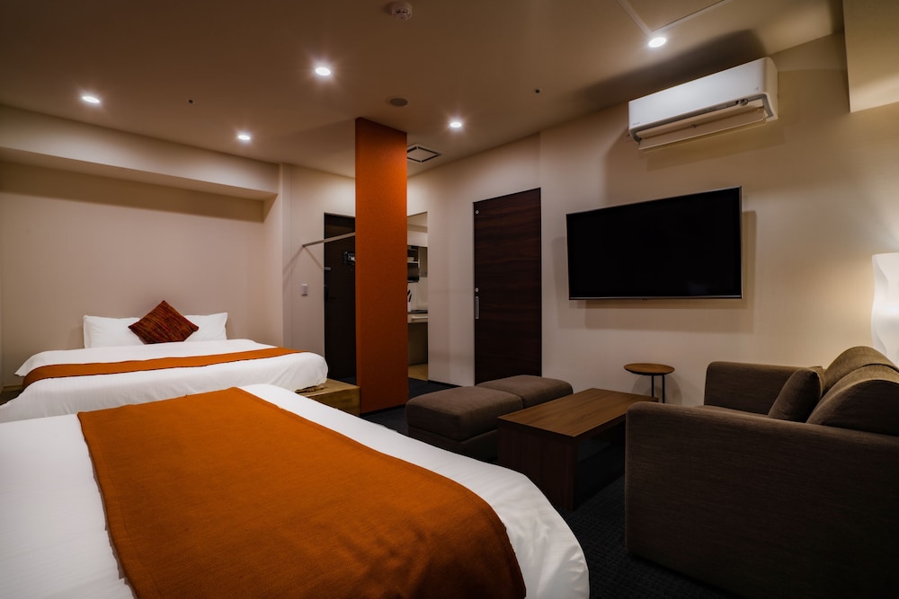 Family Studio Suite, 2 Queen Beds, Non Smoking, Kitchen