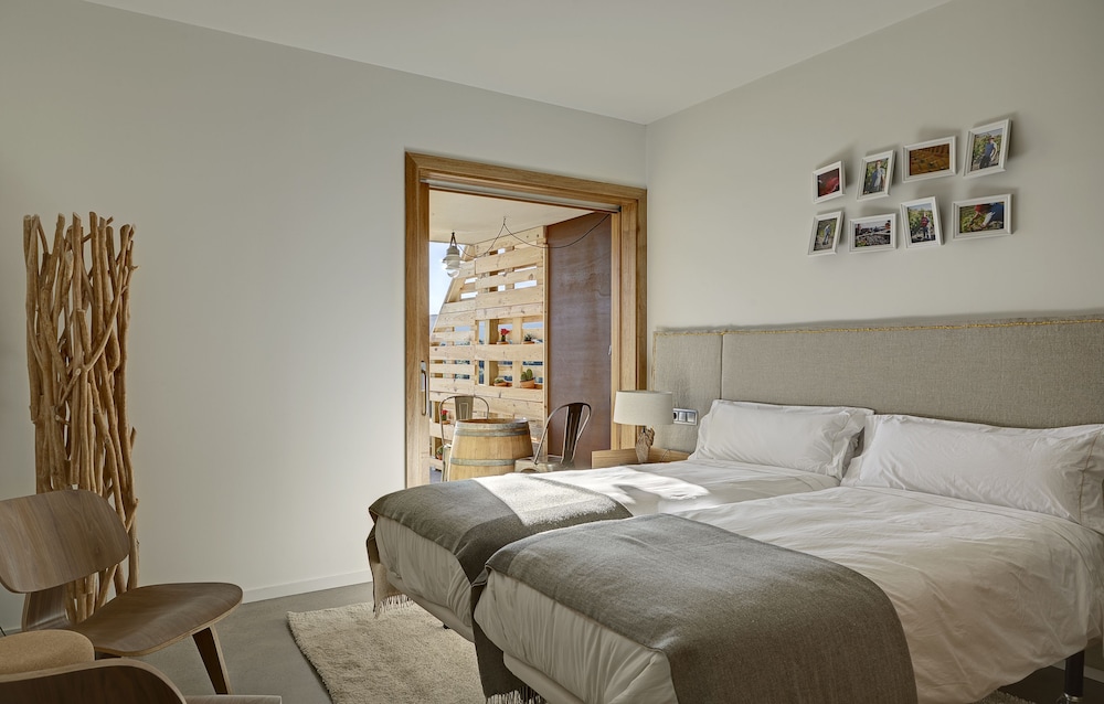 Habitación Doble, Terraza, Vista a la Montaña