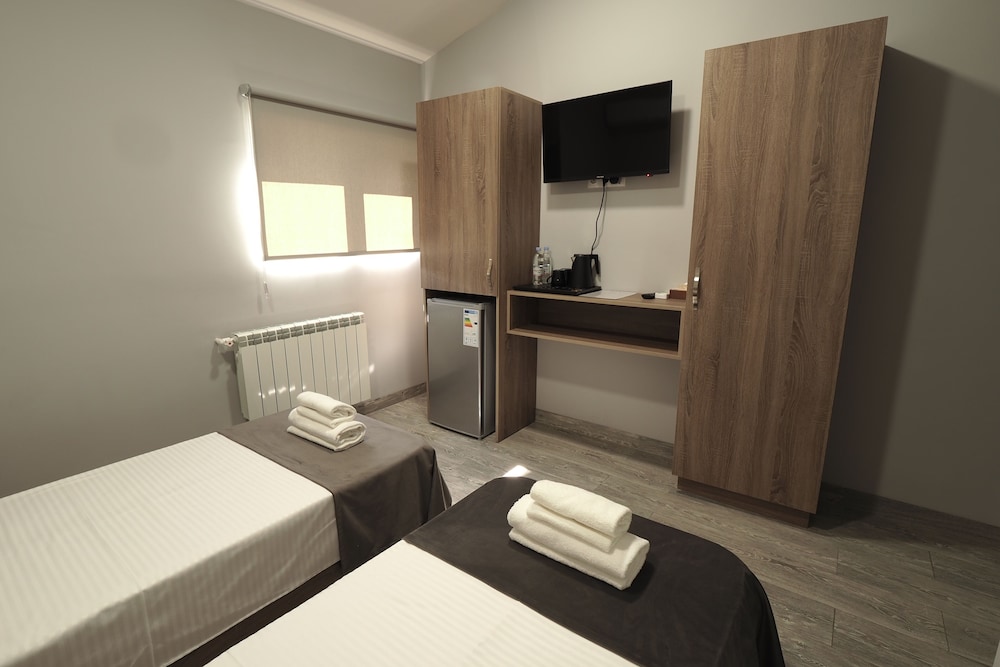 Double Room with 2 Single Beds and City View
