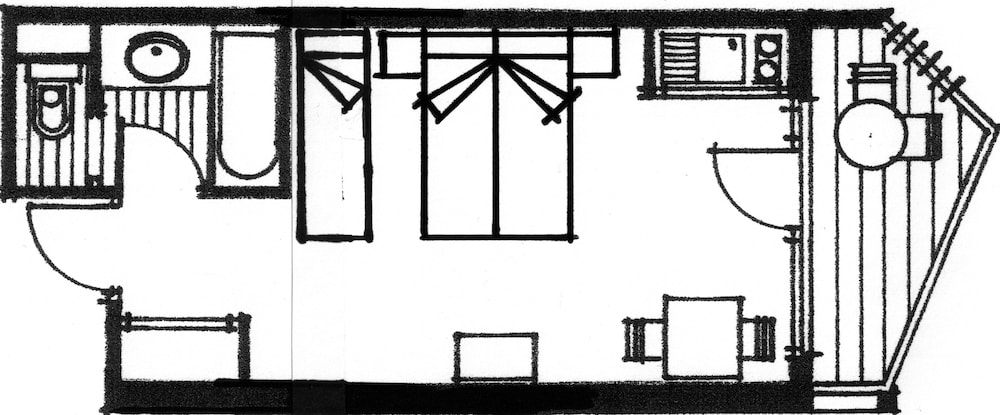 Comfort Triple Room, Kitchenette, Mountain View photo 3