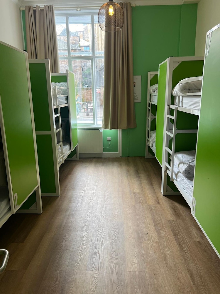 Bed in 8-Bed Mixed Dorm Shared Bathroom