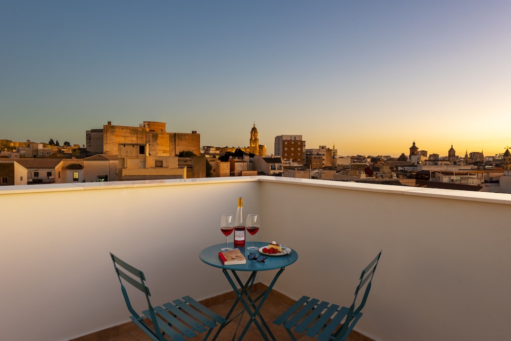 Deluxe Dúplex, 1 Dormitorio, Terraza, Vista a la Ciudad