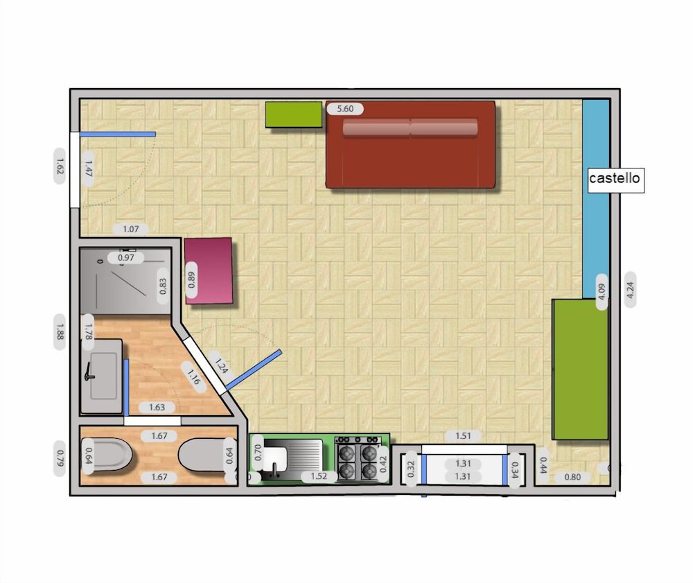 Superior Apartment, Terrace