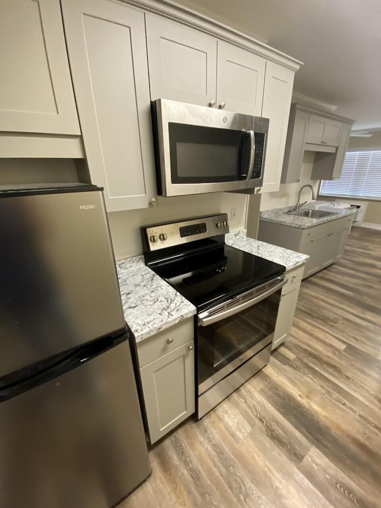 Deluxe Studio Suite, 1 King Bed With Sofa Bed, Kitchen, River View photo 3