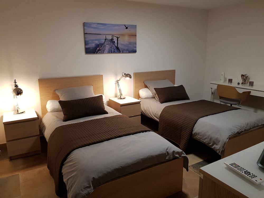 双人房，带卫浴，公园景观 (Chambre)