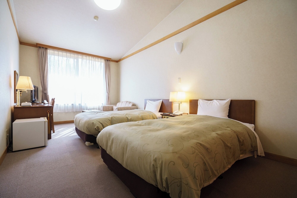 Twin Room Non-Smoking (12 sqm) Includes Washbasin and Toilet (No Bathtub or Shower), Free Wi-Fi