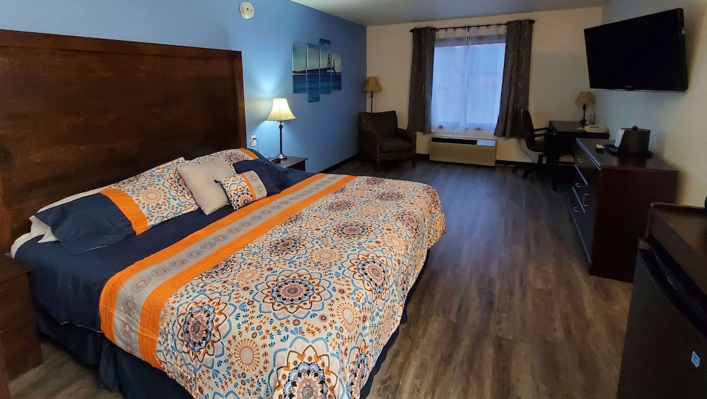 Room, 1 King Bed, Non Smoking, Refrigerator & Microwave (Pet Friendly)