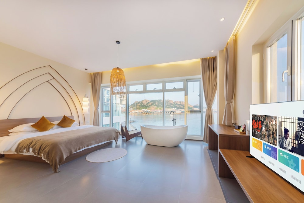 Deluxe Double Room, Patio, Sea View