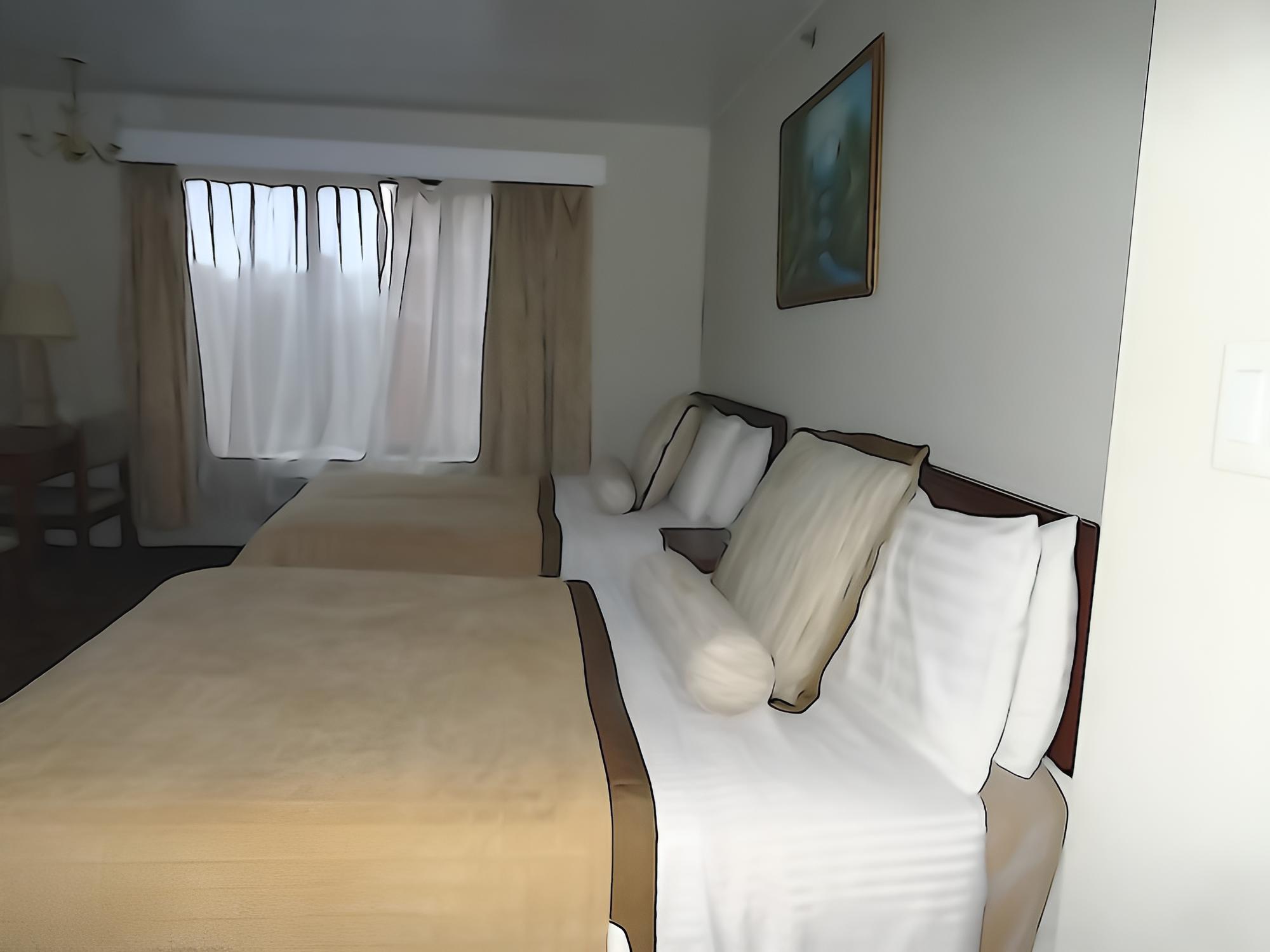 Double Room, 2 Double Beds, Non Smoking, Private Bathroom photo 1
