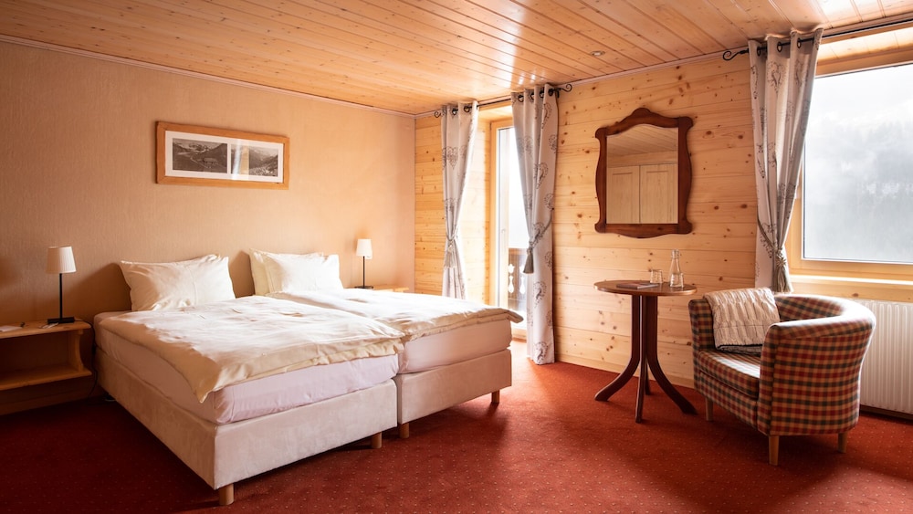 Luxury Double or Twin Room, 1 Double Bed with Sofa bed, Private Bathroom, Mountain View photo 2
