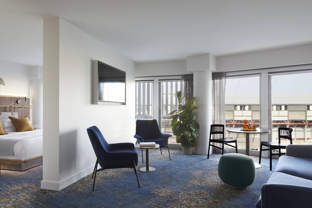 Suite, 1 King Bed with Sofa bed (View)