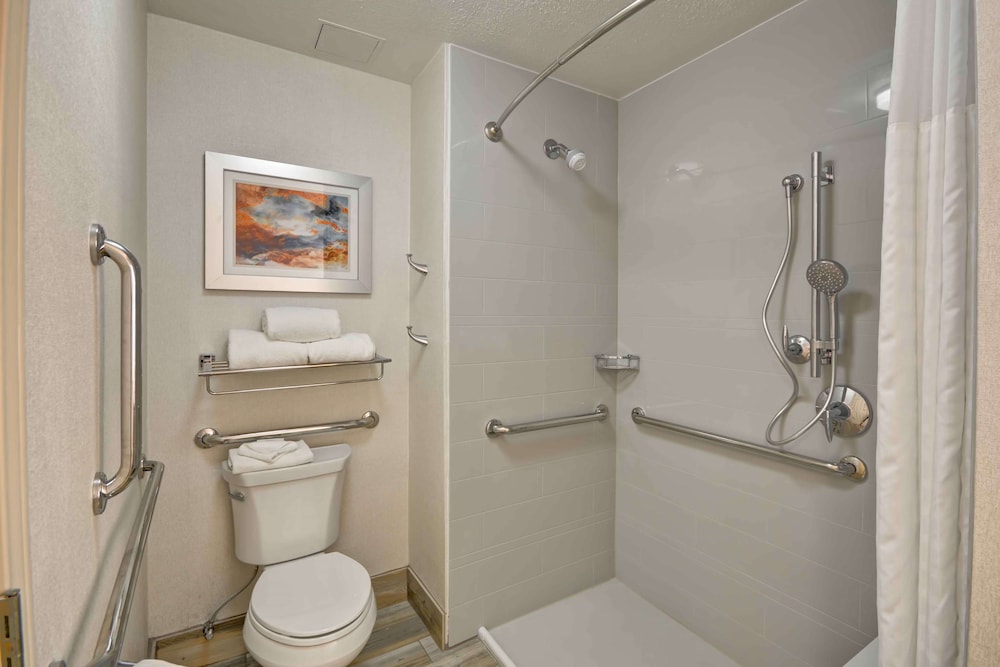 Suite, 1 King Bed with Sofa bed, Accessible (Roll-in Shower) thumbnail 6
