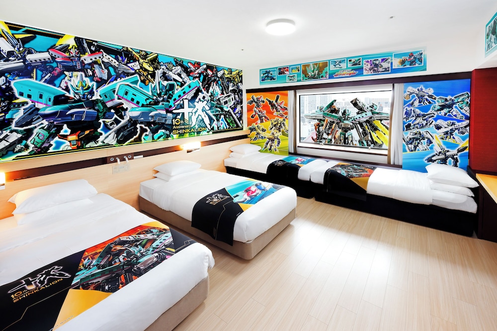 Shinkansen Robot SHINKALION Japanese Anime collaboration room (4 adults,1 bed for age 7+)Non Smoking