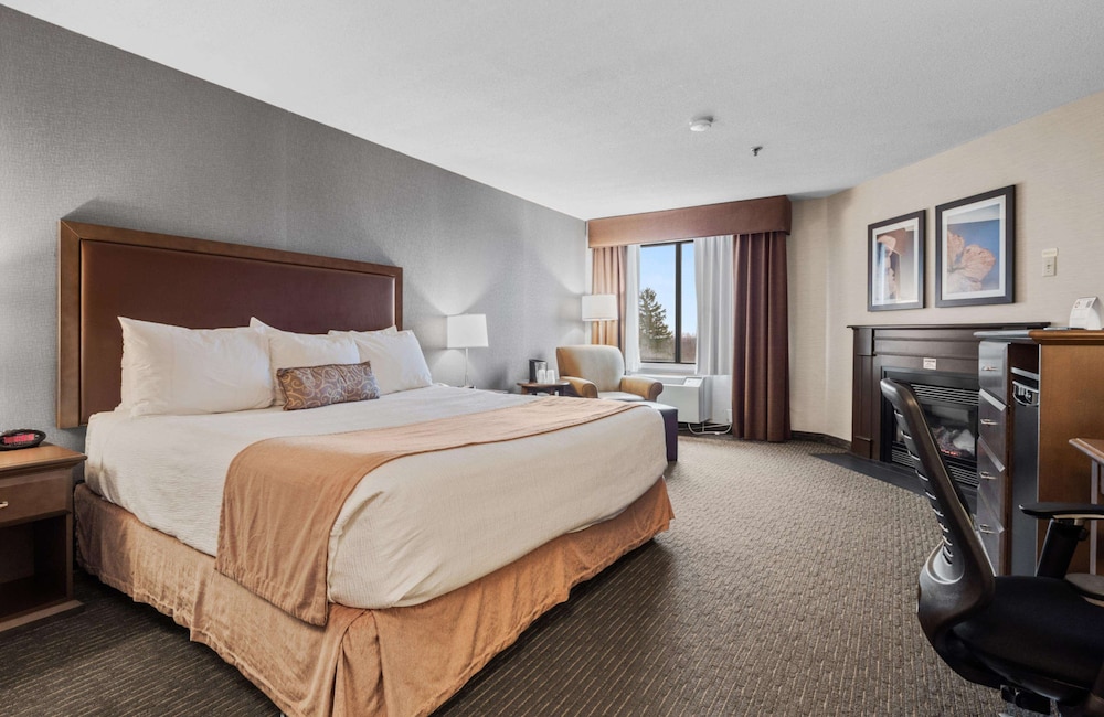 Standard Room, 1 King Bed, Fireplace, Tower - Photo 1