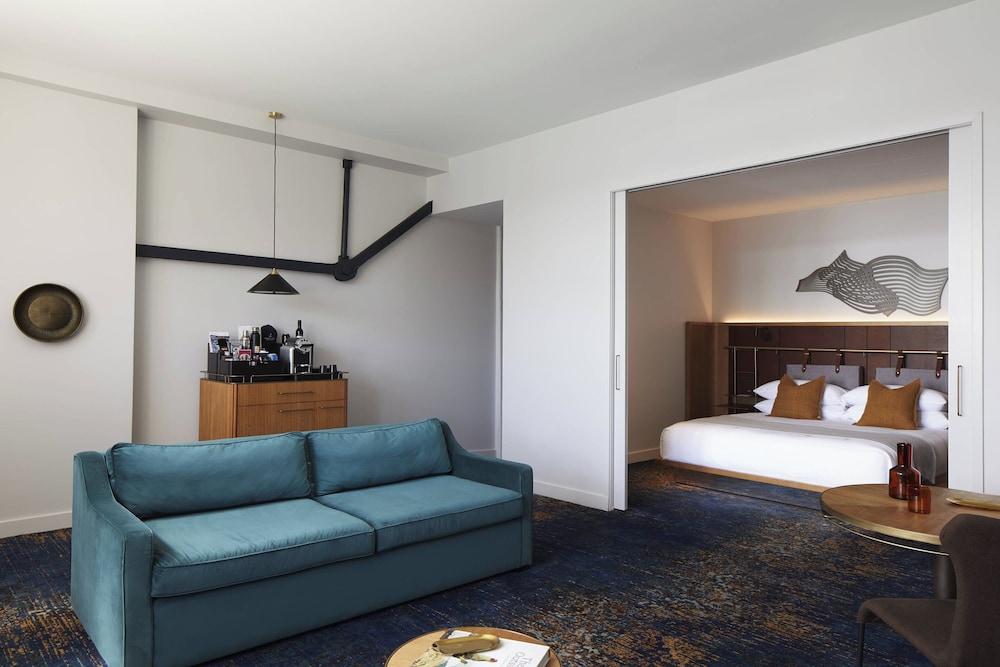 Suite, 1 King Bed with Sofa bed (View)