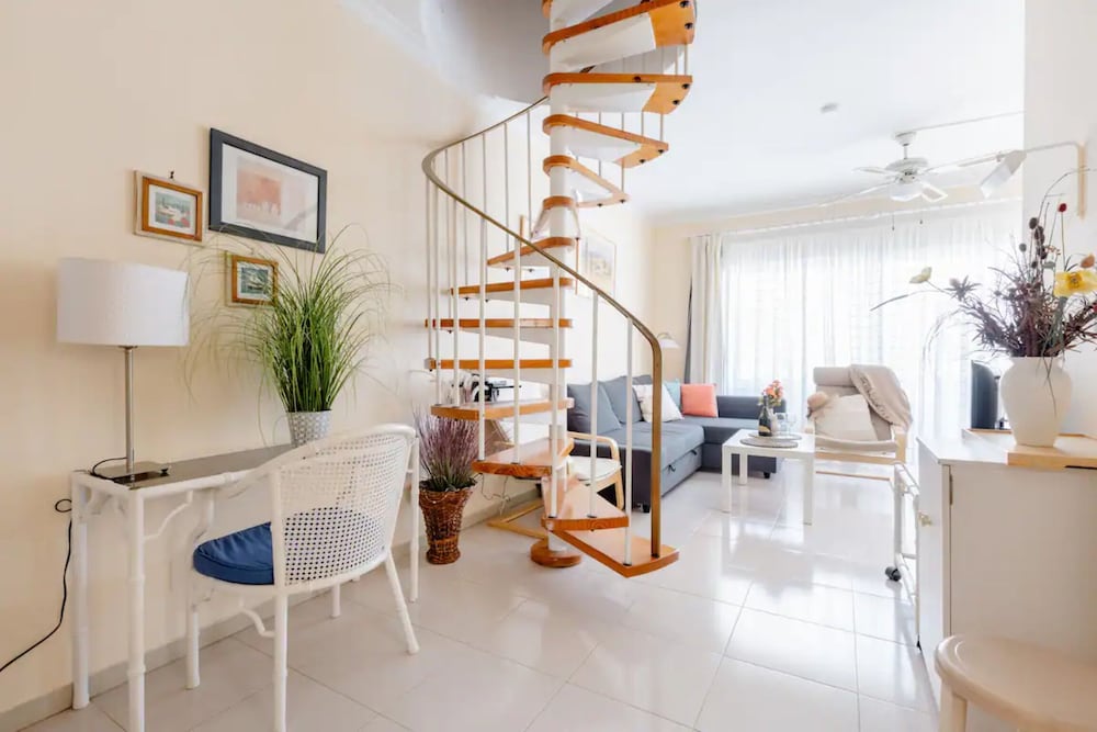 Apartamento, 1 habitación, Balcón, Vista al jardín