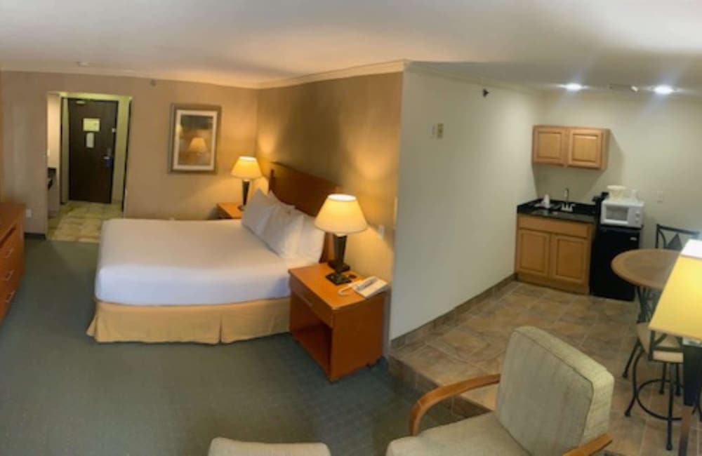 Suite, 1 Queen Bed, Non Smoking, Refrigerator & Microwave photo 1