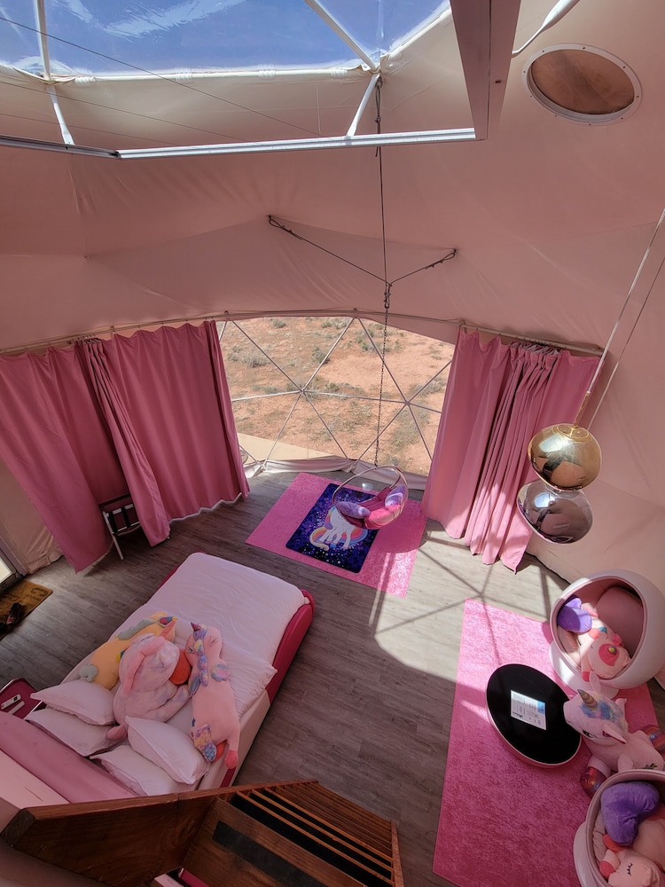 Family "Pink" Unique Sky Dome at Clear Sky Resorts - Grand Canyon - Unique Sky Domes in Valle