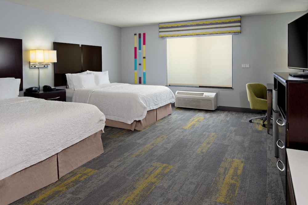 Room, 2 Double Beds, Accessible, Bathtub - Photo 1