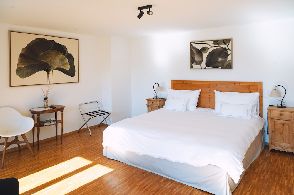 Deluxe Double Room, Balcony, Mountain View (Moleson)