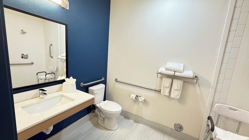 Room, 1 King Bed, Accessible (Mobility & Hearing, Roll-in Shower) - Photo 4