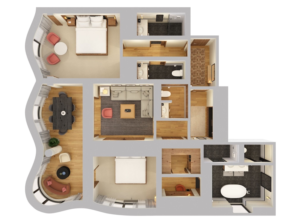 Suite, Multiple Beds (Skyline)