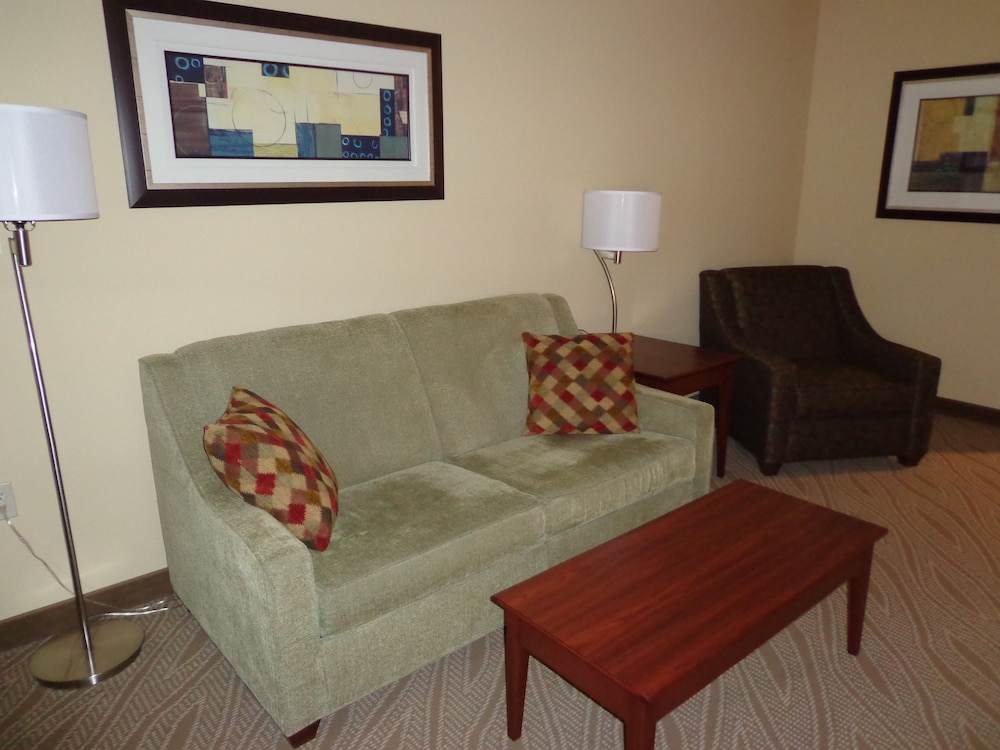 Suite, 1 King Bed With Sleeper Sofa, Accessible Benched Tub, Non Smoking