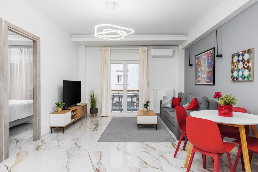 Apartment, Balcony, City View