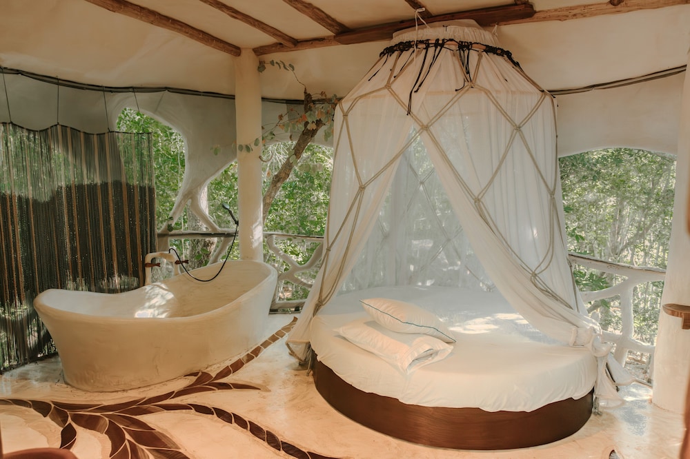 Casa sull'albero Design, vista giardino
