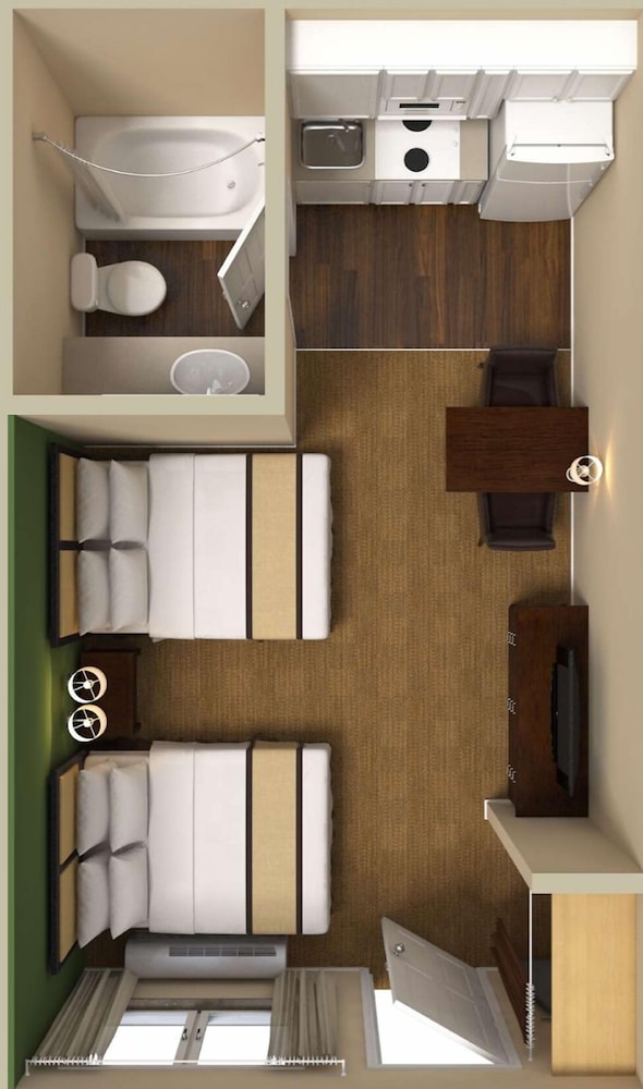 Studio, 2 Double Beds, Non Smoking - Photo 4