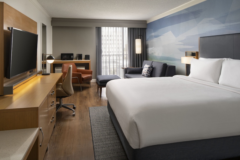 Room, 1 King Bed with Sofa bed, Balcony (Hearing Accessible) photo 1