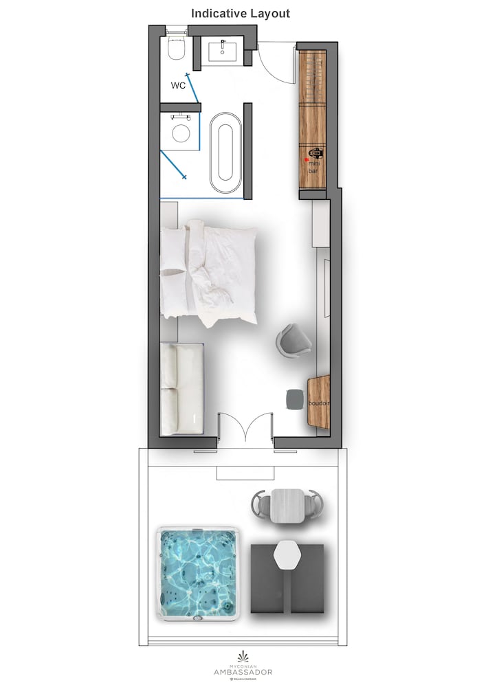 Suite, Jetted Tub, Sea View (Thalassa) - Photo 5