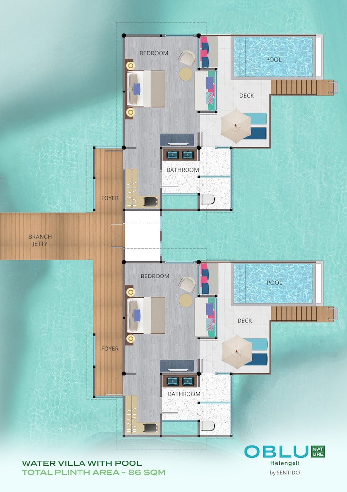 Sunset Water Villa with Pool photo 2