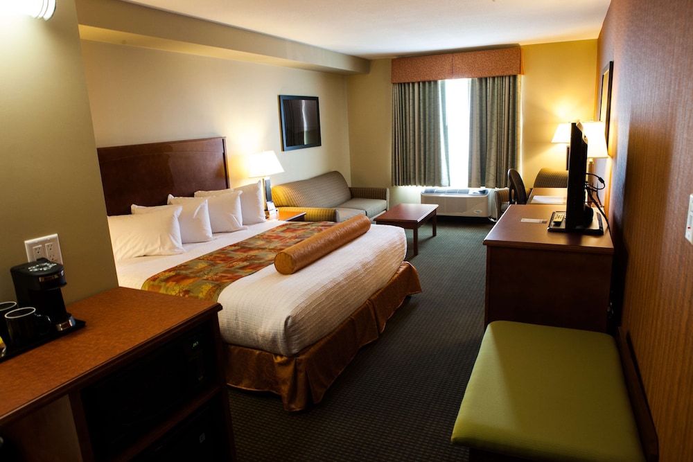 Standard Room, 1 King Bed, Non Smoking, Refrigerator & Microwave