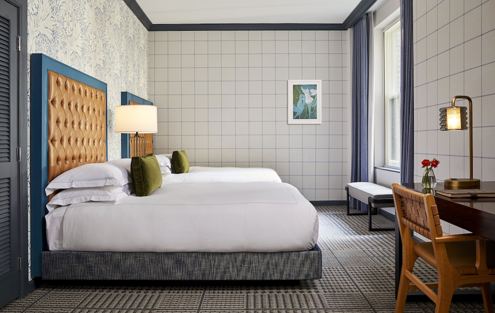 Quadruple Room with Two Double Beds, 4 Adults Occupancy and Bath Tub (Accessible)