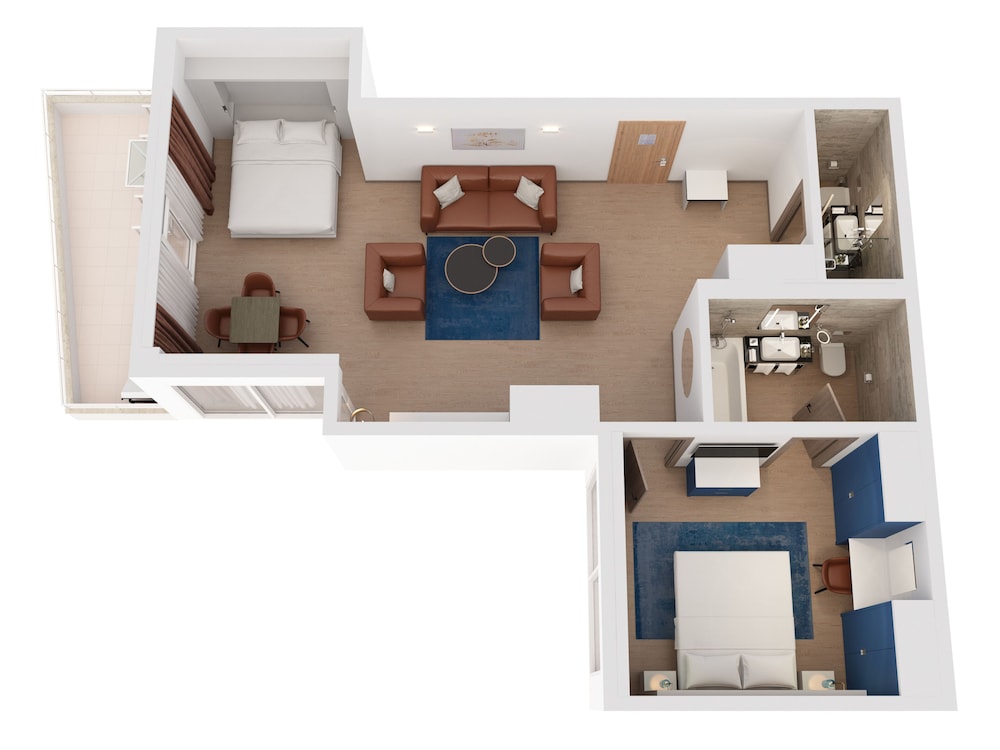 Deluxe Suite, 1 Bedroom (Beach)