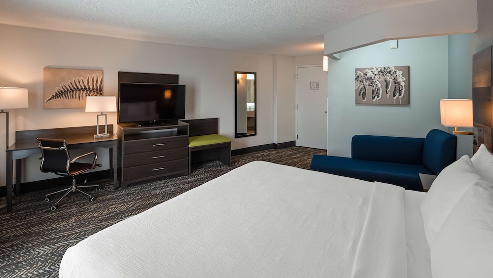 Standard Room, 1 King Bed, Non Smoking, Refrigerator & Microwave (Walk-in Shower) - Photo 2