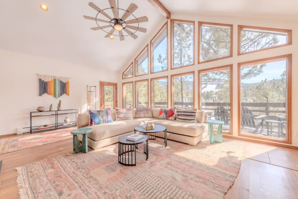 Grand Angel Fire Mountain Luksus ski Chalet, Billede 5