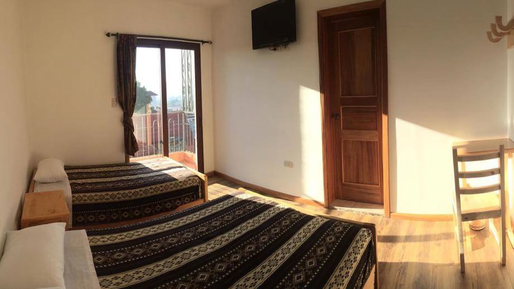 Panoramic Double Room, Multiple Beds, City View