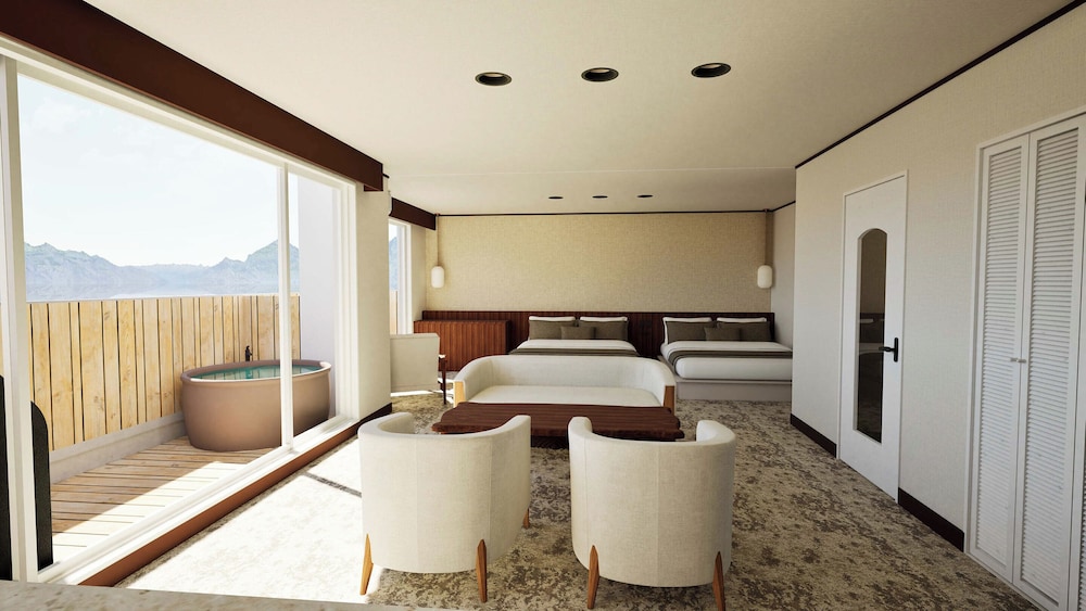 [Non-smoking] Superior Twin Room with Open-Air Bath and Indoor Bath photo 1