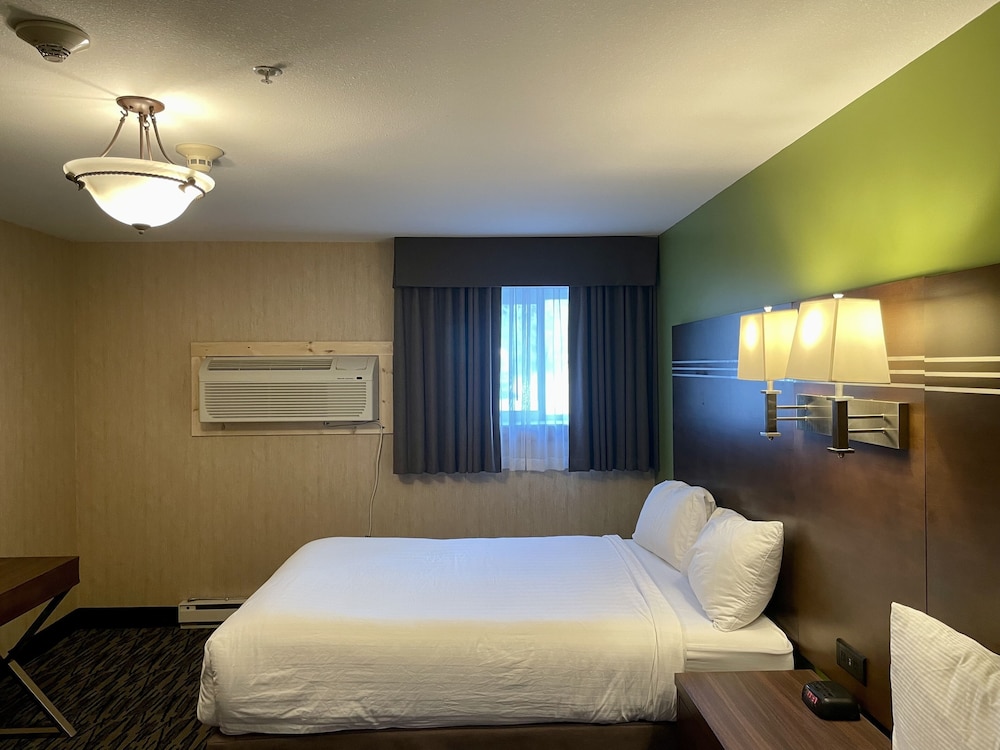 Economy room (pet friendly) 2 queen bed - in basement-No Patio photo 3