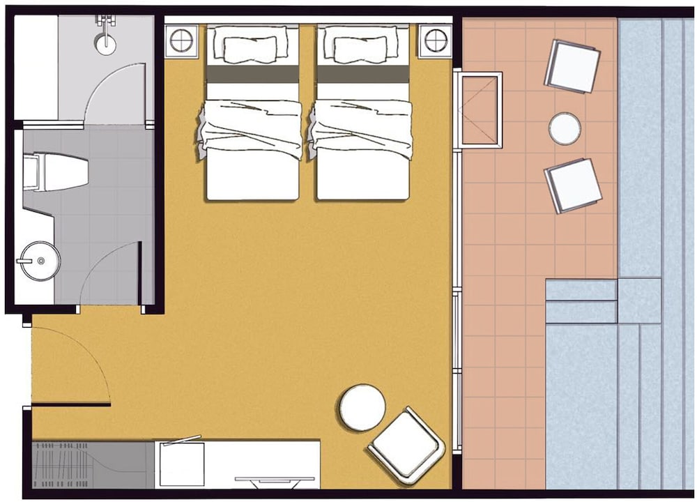 Deluxe Pool Access - King bed - Photo 5